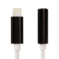 8 Pin to 3.5mm Audio Adapter, Length: About 12cm, Support iOS 13.1 or Above