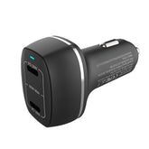 ACC-580 Dual Ports PD 60W Fast Charging Car Charger