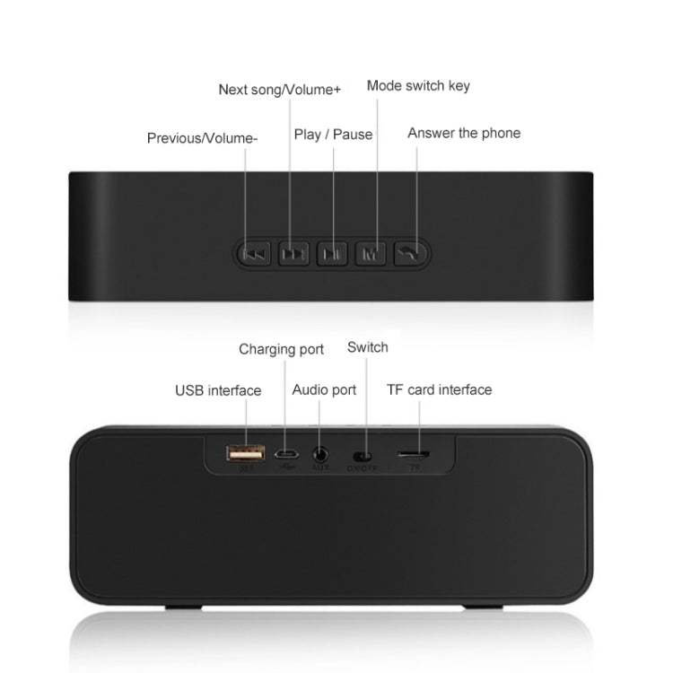 SC211 Pro Outdoor Multi-function Card Wireless Bluetooth Speaker Standard Edition, SC211 Pro Standard Edition SC211 Pro Outdoor Multi-function Card Wireless Bluetooth Speaker Standard Edition, SC211 Pro Standard Edition
