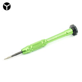 JIAFA JF-609-0.6Y Tri-point 0.6 Repair Screwdriver for iPhone X/ 8/ 8P/ 7/ 7P & Apple Watch, Tri-point 0.6 Green, Tri-point 0.6 Blue, Tri-point 0.6 Magenta, Tri-point 0.6 Gold