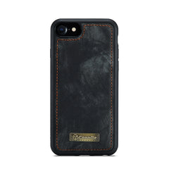 CaseMe for iPhone 8 & 7 Multifunctional Leather Billfold with Detachable Magnetic PC Back Protective Case & Holder & 10 Card Slots & 3 Cash Slots & 1 Zipper Wallet & 2 Photo Frames & 3 Magnetic Clasps