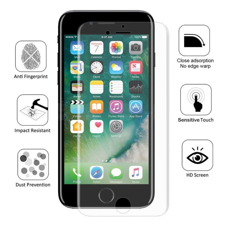 ENKAY Hat-Prince - Protector de pantalla 3D de 0,1 mm, película de hidrogel a prueba de explosiones para iPhone 8 Plus y 7 Plus, material TPU+TPE+PET, iPhone 8P y 7P ENKAY Hat-Prince - Protector de pantalla 3D de 0,1 mm, película de hidrogel a prueba de explosiones para iPhone 8 Plus y 7 Plus, material TPU+TPE+PET, iPhone 8P y 7P