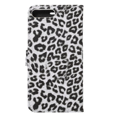 For iPhone 8 Plus & 7 Plus Leopard Texture Horizontal Flip Leather Case with Holder & Card Slots & Wallet