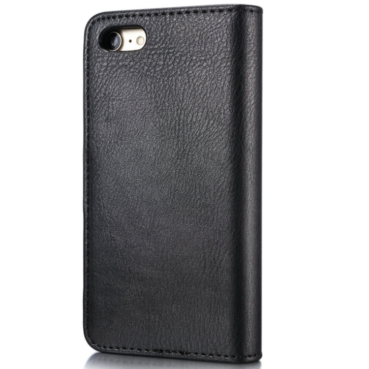 DG.MING Schutzhülle für iPhone 8 & 7, Crazy Horse-Textur, horizontales Flip, abnehmbare magnetische Schutzhülle mit Halterung, Kartenfächern und Geldbörse, iPhone 8 & 7 DG.MING Schutzhülle für iPhone 8 & 7, Crazy Horse-Textur, horizontales Flip, abnehmbare magnetische Schutzhülle mit Halterung, Kartenfächern und Geldbörse, iPhone 8 & 7