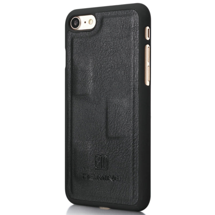 DG.MING Schutzhülle für iPhone 8 & 7, Crazy Horse-Textur, horizontales Flip, abnehmbare magnetische Schutzhülle mit Halterung, Kartenfächern und Geldbörse, iPhone 8 & 7 DG.MING Schutzhülle für iPhone 8 & 7, Crazy Horse-Textur, horizontales Flip, abnehmbare magnetische Schutzhülle mit Halterung, Kartenfächern und Geldbörse, iPhone 8 & 7
