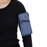 Multi-functional Universal Thin Sports Arm Bag Phone bag Wrist Pack with Earphone Hole for 6.5 Inch or Below Smartphones, Arm Size : 22-38cm