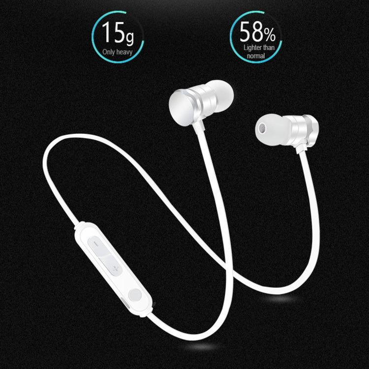 X3 Magnetische Absorption Sport Bluetooth 5.0 In-Ear-Headset mit HD-Mikrofon, unterstützt Freisprechanrufe, Entfernung: 10 m X3 Magnetische Absorption Sport Bluetooth 5.0 In-Ear-Headset mit HD-Mikrofon, unterstützt Freisprechanrufe, Entfernung: 10 m