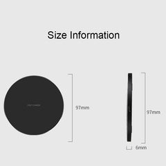 GY-68 Ultra-Thin Aluminum Alloy Wireless Fast Charging Qi Charger Pad