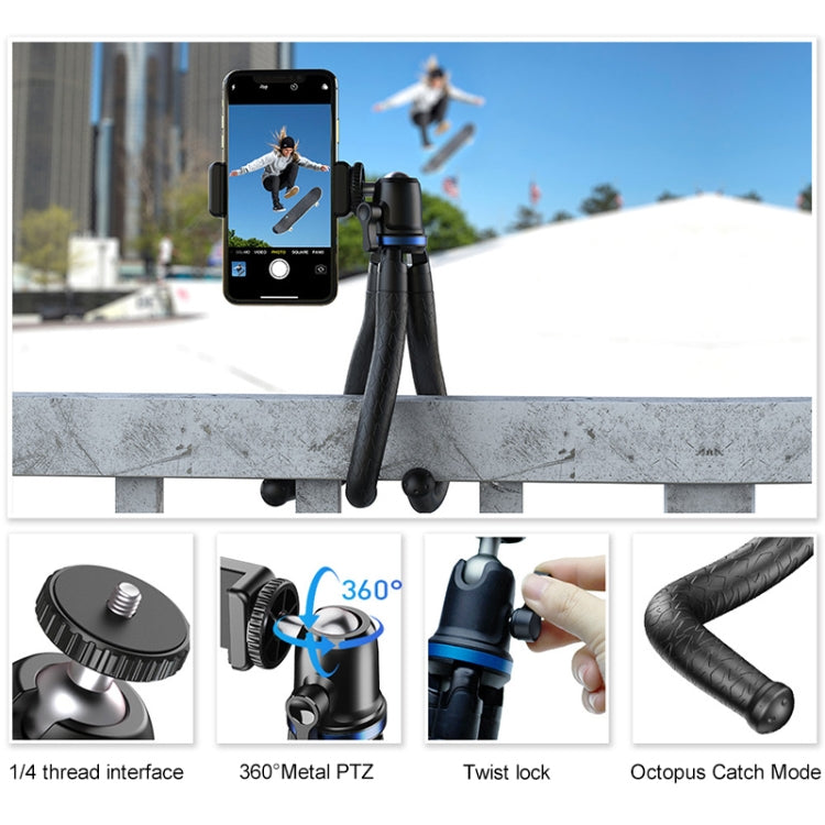 APEXEL APL-JJ10 Mobile SLR Sports Camera Live Broadcast Universal Octopus Tripod Bracket, APL-JJ10 APEXEL APL-JJ10 Mobile SLR Sports Camera Live Broadcast Universal Octopus Tripod Bracket, APL-JJ10
