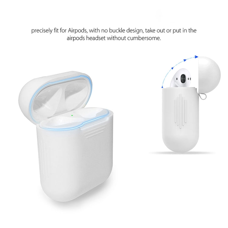 Anti-lost Rope + Silicone Case + Earphone Hang Buckle + Earplug Cover Bluetooth Wireless Earphone Cover Case Set for Apple AirPods 1 / 2 Anti-lost Rope + Silicone Case + Earphone Hang Buckle + Earplug Cover Bluetooth Wireless Earphone Cover Case Set for Apple AirPods 1 / 2