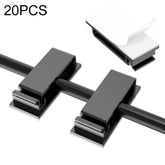 HG2613 20 PCS Desktop Data Cable Organizer Fixing Clip