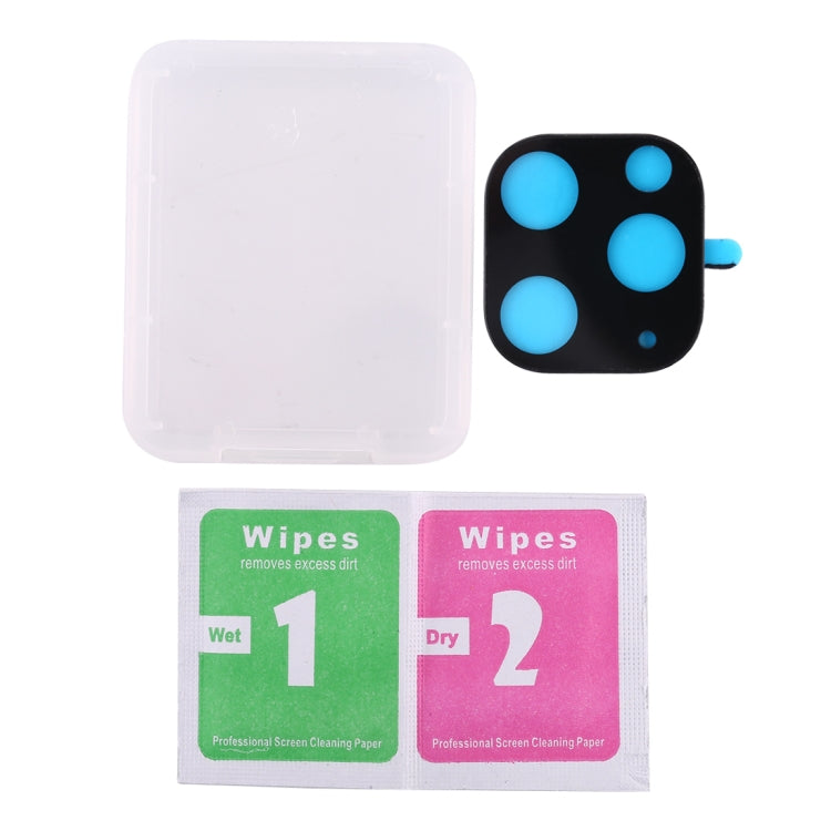 Película protectora de lente de cámara de aleación de titanio, película de vidrio templado para iPhone 11 Pro / 11 Pro Max, para iPhone 11 Pro / 11 Pro Max Película protectora de lente de cámara de aleación de titanio, película de vidrio templado para iPhone 11 Pro / 11 Pro Max, para iPhone 11 Pro / 11 Pro Max