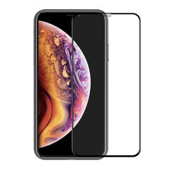 Película de vidrio templado de pantalla completa curvada ENKAY Hat-Prince de 0,26 mm, 9H y 6D, para iPhone 11 Pro Max/XS Max (6D)