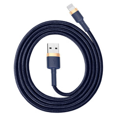 Baseus 2.4A 1m USB to 8 Pin High Density Nylon Weave USB Cable for iPhone, iPad