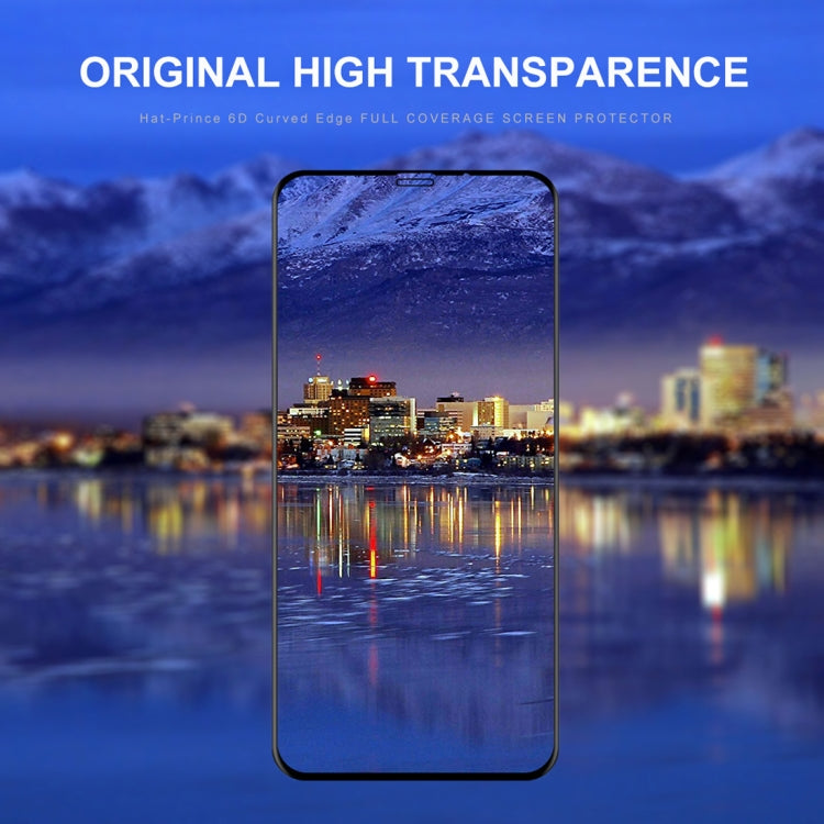 For iPhone XR ENKAY Hat-Prince 0.26mm 9H 6D Curved Full Screen Tempered Glass Film, For XR (6D) For iPhone XR ENKAY Hat-Prince 0.26mm 9H 6D Curved Full Screen Tempered Glass Film, For XR (6D)