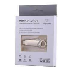 Unidad flash USB 2.0 y llavero de 8 pines y 16 GB 2 en 1 RQW-10F