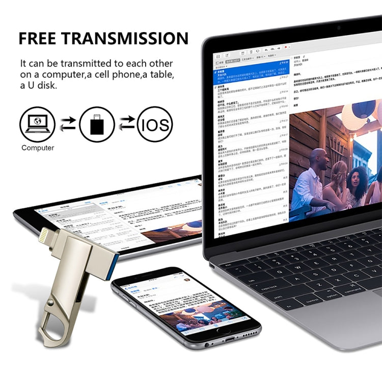 RQW-10F 2-in-1 USB 2.0 & 8-poliger 16 GB-Schlüsselbund-Flash-Speicher, RQW-10F RQW-10F 2-in-1 USB 2.0 & 8-poliger 16 GB-Schlüsselbund-Flash-Speicher, RQW-10F