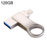 RQW-10D 2 in 1 USB 2.0 & 8 Pin 128GB Flash Drive, RQW-10D