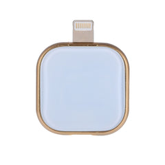 Unidad de disco flash multifuncional de 8 pines y 128 GB RQW-18S con cable USB/micro USB a micro USB, RQW-18S dorado