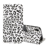 For iPhone XR Leopard Pattern Horizontal Flip Leather Case with Holder & Card Slots