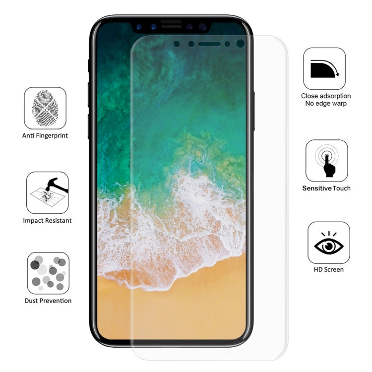ENKAY Hat-Prince - Protector de pantalla 3D de 0,1 mm, película de hidrogel a prueba de explosiones para iPhone XS, material TPU+TPE+PET, iPhone XS ENKAY Hat-Prince - Protector de pantalla 3D de 0,1 mm, película de hidrogel a prueba de explosiones para iPhone XS, material TPU+TPE+PET, iPhone XS