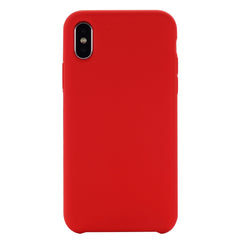 For iPhone XS Max Four Corners Full Coverage Liquid Silicone Protective Case Back Cover, For XS Plus, XS Max, For XS Max
