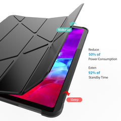 Multi-folding TPU Leather Tablet Case for iPad Pro 11 2022 / 2021 / 2020 / 2018, For iPad Pro 11 2022 / 2021 / 2020 / 2018, For iPad Pro 11 2022 / 2021 / 2020 / 2022, For iPad Pro 11 2022 / 2021 / 2020 / 2020, For iPad Pro 11 2022 / 2021 / 2020 / 2019