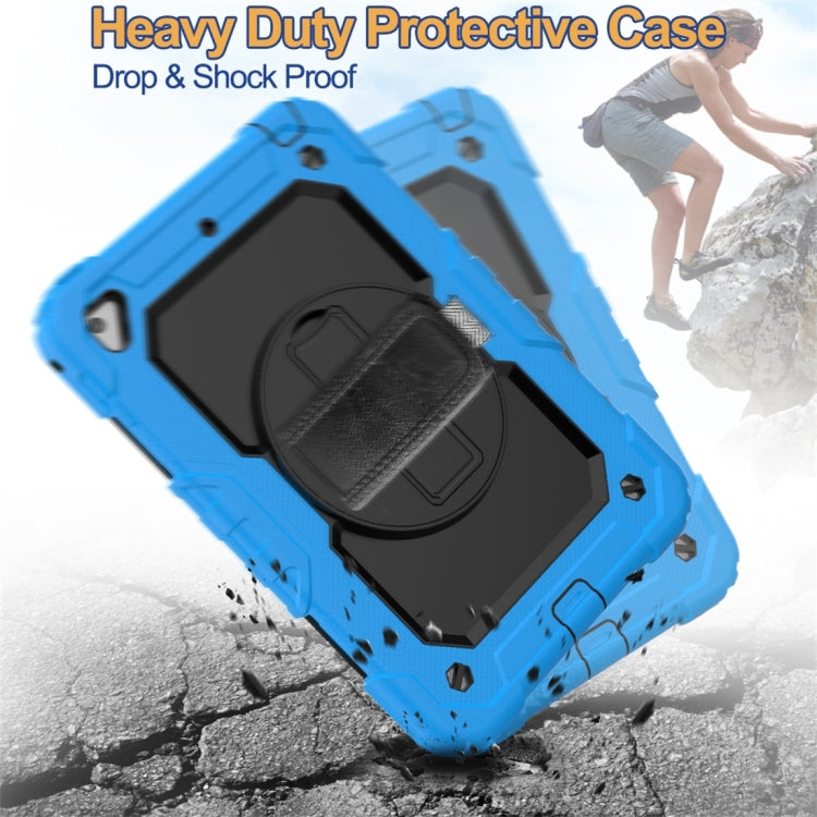 Shockproof Colorful Silica Gel + PC Protective Case for iPad Mini 2019 / Mini 4, with Holder & Shoulder Strap & Hand Strap & Pen Slot, For iPad Mini 2019 / Mini 4 Shockproof Colorful Silica Gel + PC Protective Case for iPad Mini 2019 / Mini 4, with Holder & Shoulder Strap & Hand Strap & Pen Slot, For iPad Mini 2019 / Mini 4