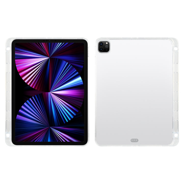 For iPad Pro 11 2022 / 2021 Transparent All-inclusive TPU Silicone Anti-drop Protective Tablet Case with Pen Slot, For iPad Pro 11 2022 / 2021 For iPad Pro 11 2022 / 2021 Transparent All-inclusive TPU Silicone Anti-drop Protective Tablet Case with Pen Slot, For iPad Pro 11 2022 / 2021