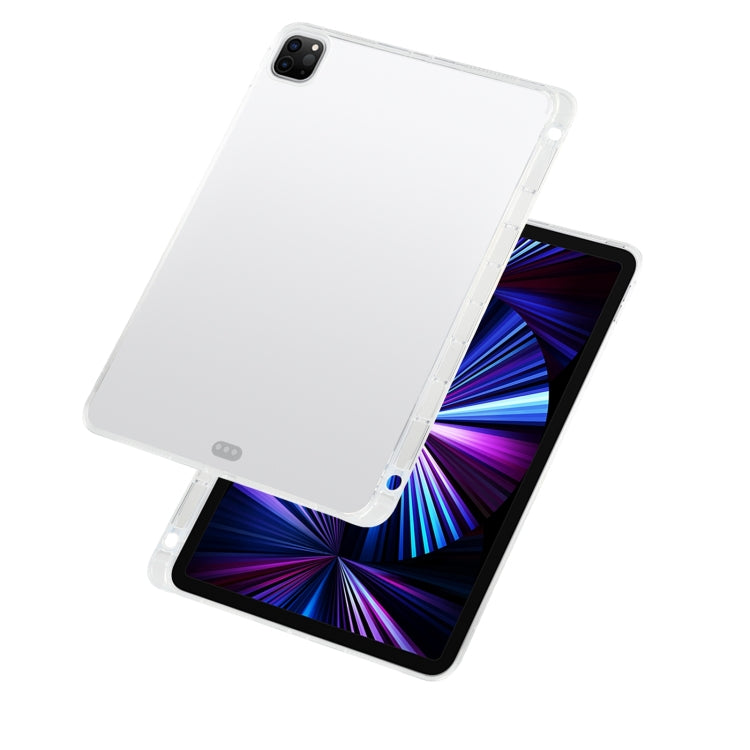For iPad Pro 11 2022 / 2021 Transparent All-inclusive TPU Silicone Anti-drop Protective Tablet Case with Pen Slot, For iPad Pro 11 2022 / 2021 For iPad Pro 11 2022 / 2021 Transparent All-inclusive TPU Silicone Anti-drop Protective Tablet Case with Pen Slot, For iPad Pro 11 2022 / 2021