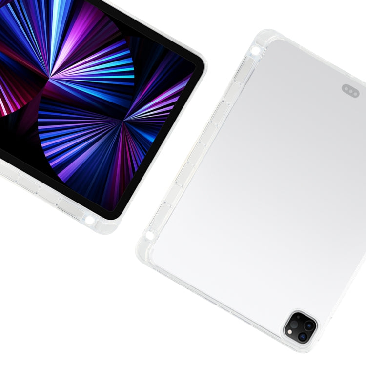 For iPad Pro 11 2022 / 2021 Transparent All-inclusive TPU Silicone Anti-drop Protective Tablet Case with Pen Slot, For iPad Pro 11 2022 / 2021 For iPad Pro 11 2022 / 2021 Transparent All-inclusive TPU Silicone Anti-drop Protective Tablet Case with Pen Slot, For iPad Pro 11 2022 / 2021
