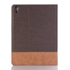 Horizontale Flip-Hülle aus PU-Leder mit Kreuzstruktur für iPad Air 11 2024 / iPad Pro 11 Zoll (2018), mit Halterung & Kartenfächern & Geldbörse, für iPad Air 11 2024 / iPad Pro 11 Zoll (2018)
