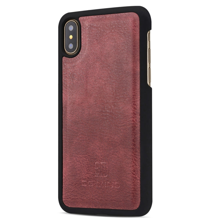 Für iPhone X / XS DG.MING Crazy Horse Texture Horizontal Flip Abnehmbare magnetische Schutzhülle mit Halter & Kartenfächern & Geldbörse, iPhone X, Für X, iPhone X Für iPhone X / XS DG.MING Crazy Horse Texture Horizontal Flip Abnehmbare magnetische Schutzhülle mit Halter & Kartenfächern & Geldbörse, iPhone X, Für X, iPhone X