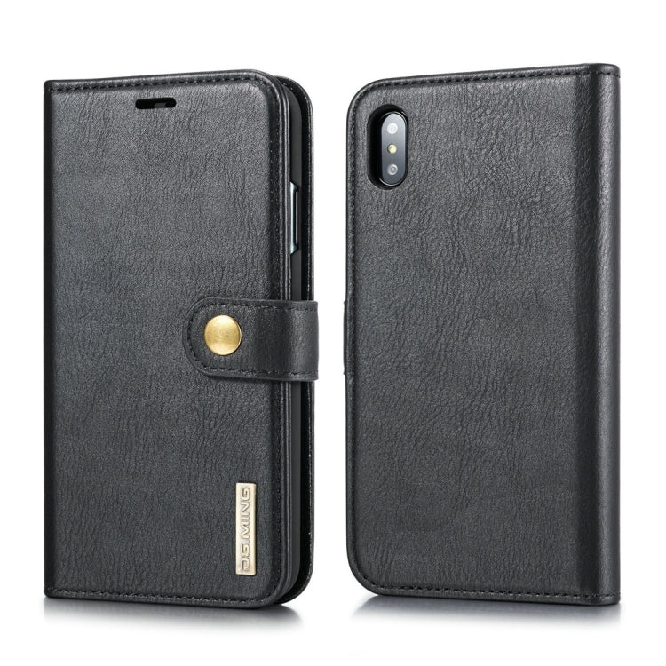 Für iPhone XS Max DG.MING Crazy Horse Texture Flip Abnehmbare magnetische Lederhülle mit Halter & Kartenfächern & Geldbörse, iPhone XS Max, Für iPhone XS Max Für iPhone XS Max DG.MING Crazy Horse Texture Flip Abnehmbare magnetische Lederhülle mit Halter & Kartenfächern & Geldbörse, iPhone XS Max, Für iPhone XS Max