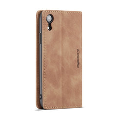 For iPhone XR CaseMe-013 Multifunctional Retro Frosted Horizontal Flip Leather Case with Card Slot & Holder & Wallet, For iPhone XR