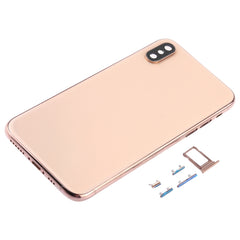 Back Cover with Camera Lens & SIM Card Tray & Side Keys for iPhone XS, For iPhone XS (Camera Lens+Side Keys), For iPhone XS with Side keys, For iPhone XS with Card Tray