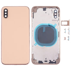 Back Cover with Camera Lens & SIM Card Tray & Side Keys for iPhone XS, For iPhone XS (Camera Lens+Side Keys), For iPhone XS with Side keys, For iPhone XS with Card Tray