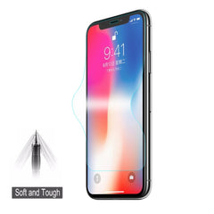 ENKAY Hat-Prince - Protector de pantalla 3D de 0,1 mm, película de hidrogel a prueba de explosiones para iPhone XR, material TPU+TPE+PET, iPhone XR