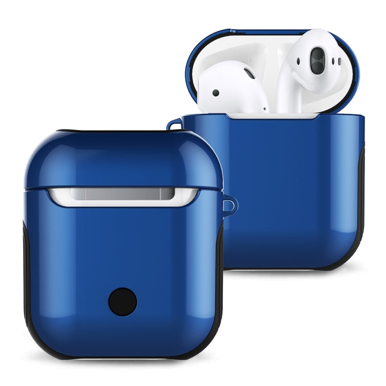 Estuche para auriculares Bluetooth de PC barnizado, bolsa de almacenamiento antipérdida para Apple AirPods 1/2 Estuche para auriculares Bluetooth de PC barnizado, bolsa de almacenamiento antipérdida para Apple AirPods 1/2