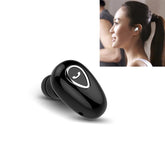 YX01 Auricular inalámbrico Bluetooth 4.1 resistente al sudor, compatible con conexión de memoria y llamadas HD, color negro, color carne, oro rosa, plata y blanco