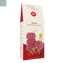 Italian strawberry jellies