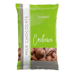 Joybags milk chocolate covered cashews