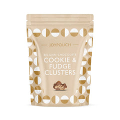 Joypouch milk chocolate covered cookie & fudge clusters