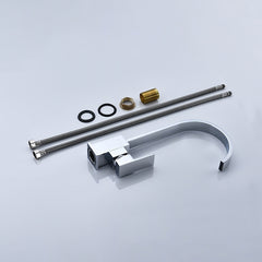 Rotatable Faucet Sinks Cold And Hot Water Tap, CN Plug, Rotatable Faucet