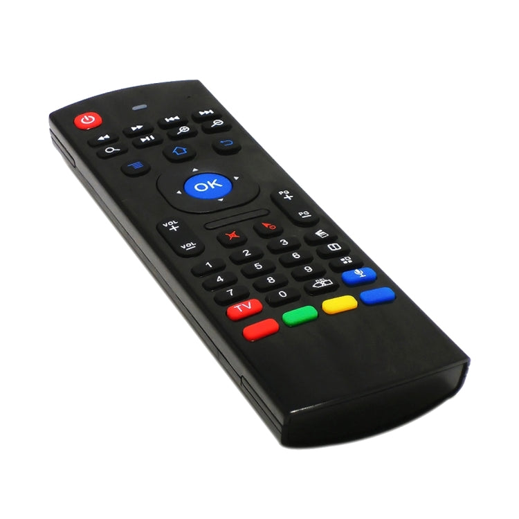MX3-M Air Mouse Wireless 2.4G Remote Control Keyboard with Microphone for Android TV Box / Mini PC, Air Mouse with Mic MX3-M Air Mouse Wireless 2.4G Remote Control Keyboard with Microphone for Android TV Box / Mini PC, Air Mouse with Mic