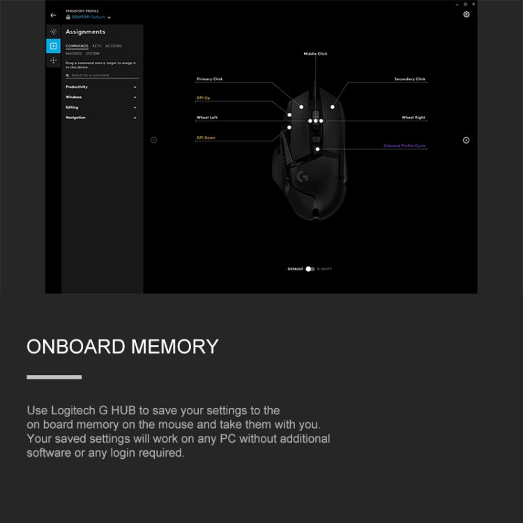 Logitech G502 HERO Wired Gaming Mouse with 11 Buttons, Length: 2.1m Logitech G502 HERO Wired Gaming Mouse with 11 Buttons, Length: 2.1m