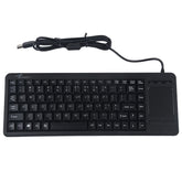 DS-8800 USB Interface Prevent Water Splashing Laser Engraving Character One-piece Wired Touchpad Keyboard, Length: 1.5m, DS-8800 USB
