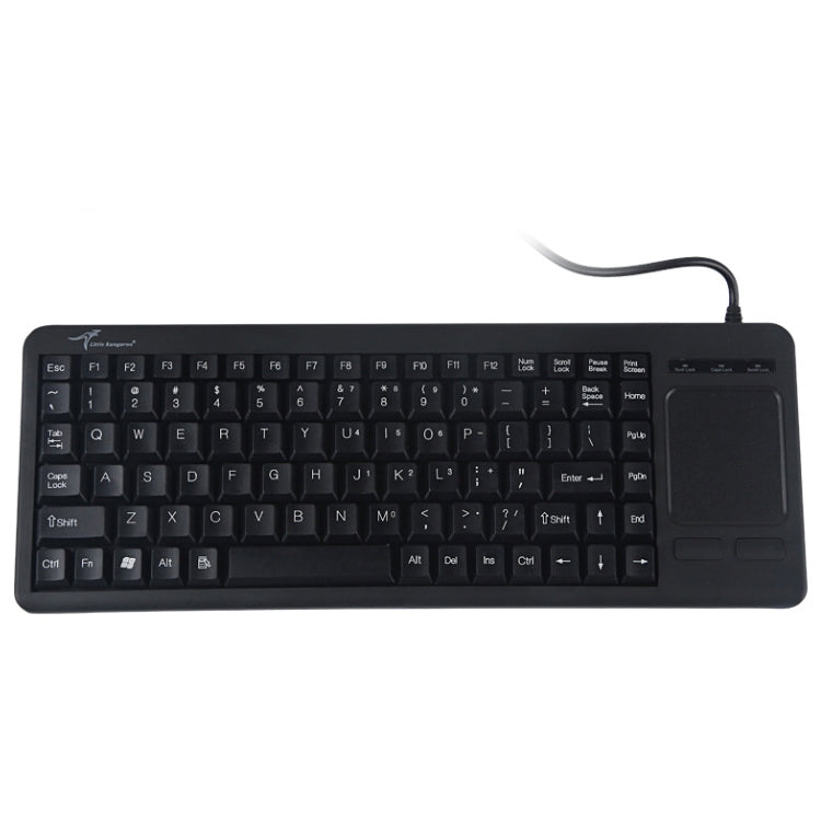 DS-8800 PS / 2 Interface Prevent Water Splashing Laser Engraving Character One-piece Wired Touchpad Keyboard, Length: 1.5m, DS-8800 PS/2 DS-8800 PS / 2 Interface Prevent Water Splashing Laser Engraving Character One-piece Wired Touchpad Keyboard, Length: 1.5m, DS-8800 PS/2