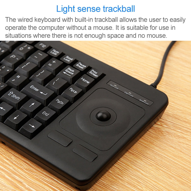 DS-8900 USB Interface Prevent Water Splashing Laser Engraving Character One-piece Wired Trackball Keyboard, Length: 1.5m, DS-8900 USB DS-8900 USB Interface Prevent Water Splashing Laser Engraving Character One-piece Wired Trackball Keyboard, Length: 1.5m, DS-8900 USB