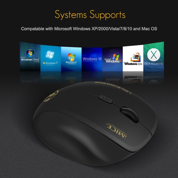 Ratón inalámbrico iMICE G6 de 2,4 G para oficina, ratón para juegos con 6 botones Ratón inalámbrico iMICE G6 de 2,4 G para oficina, ratón para juegos con 6 botones